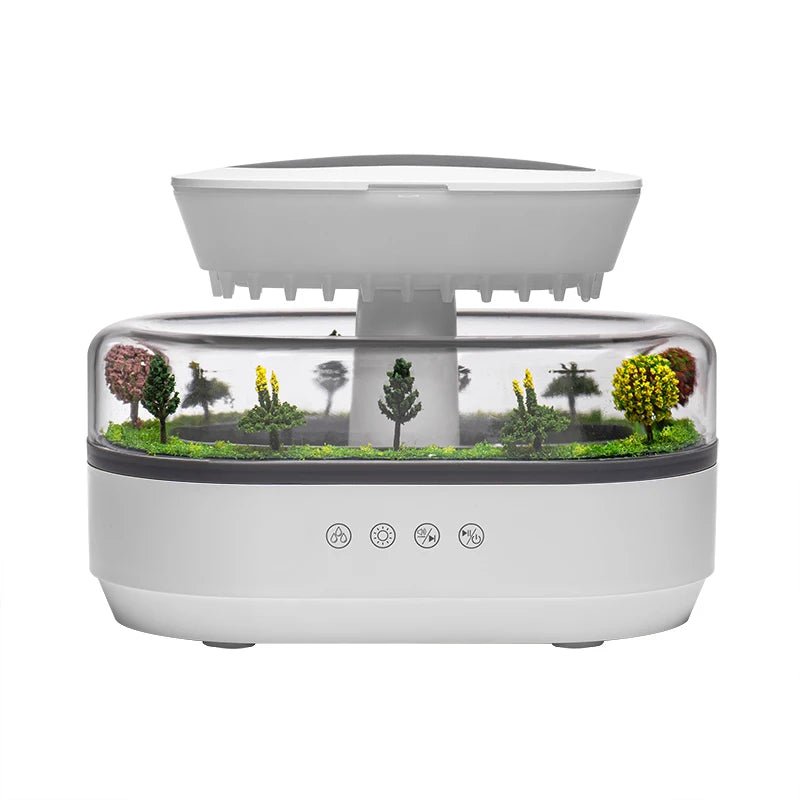 RainCloud 7-Color LED Humidifier & Aroma Diffuser