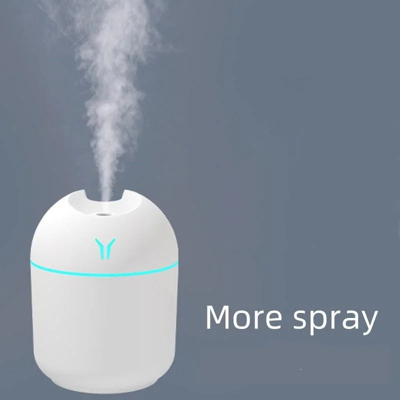 AeroMist Mini USB Humidifier & LED Aroma Diffuser