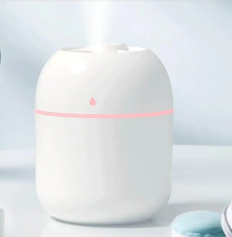 AeroMist Mini USB Humidifier & LED Aroma Diffuser