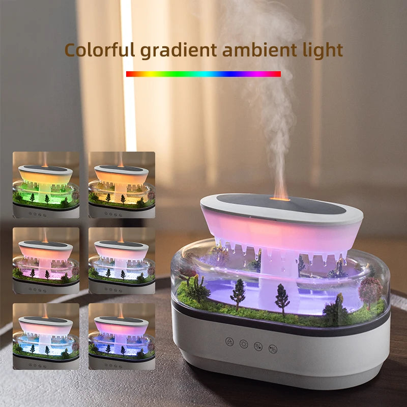 RainCloud 7-Color LED Humidifier & Aroma Diffuser